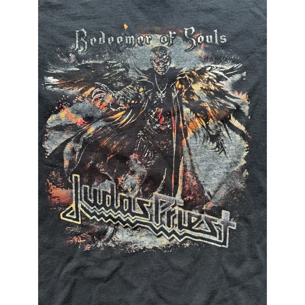 Judas Priest 2015 "Redeemer of Souls" North American Tour T-Shirt with Saxon XL